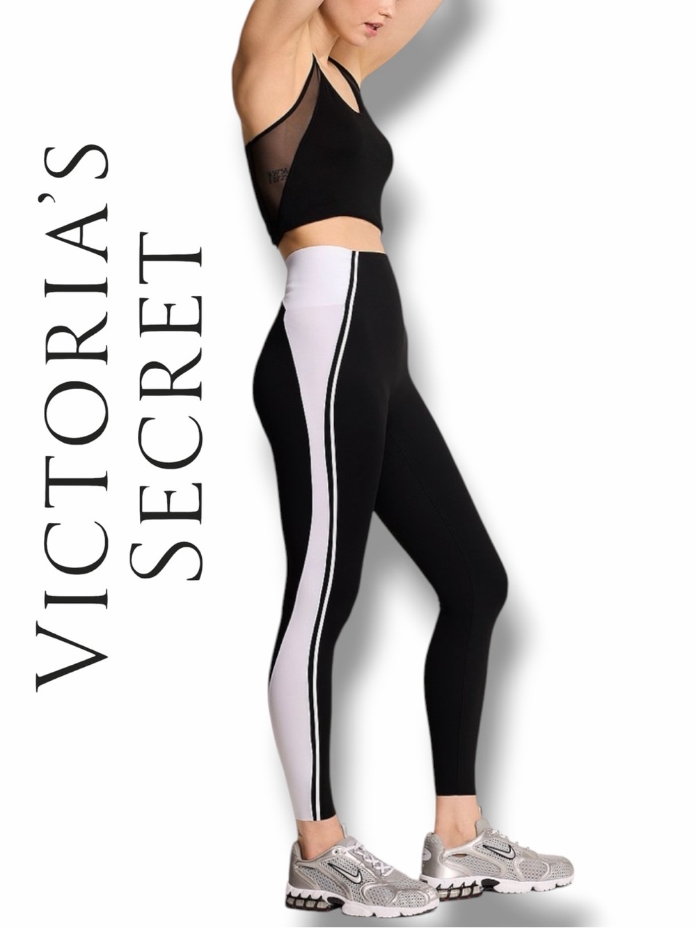 Victoria's Secret VSX Elevate™ Contour Colorblock Legging in the Size X-Large